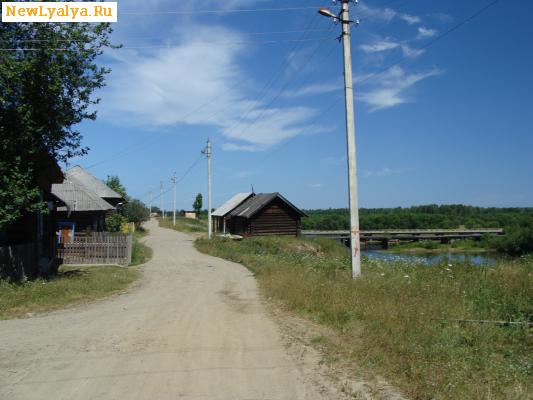 Село Лопаево, река Лобва