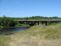 Мост через реку Ляля в деревне Савинова